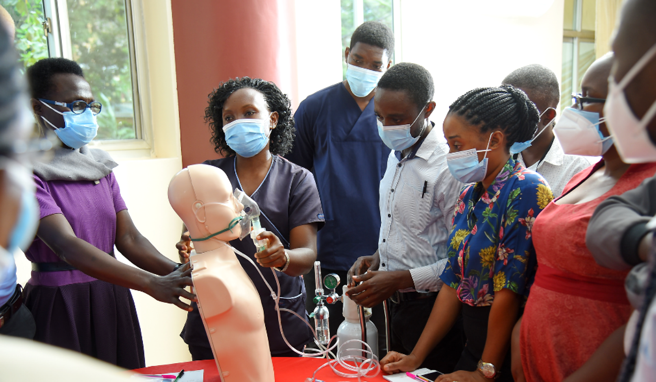 African students midwifery clinical
